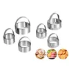 Forme ronde gâteau Biscuit moule de cuisson bricolage gâteau décoration outils gâteau cuisine cuisson moule ensemble yq01503