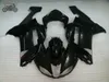 Högkvalitativa Kinesiska Fairing Kits för Kawasaki Ninja 2007 2008 ZX6R 07 08 ZX-6R ZX 636 Svart ABS plastfeudningar Motorcykeldelar