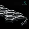 10pcs / серия Promotion Silver Snake Chain себе ювелирные изделия женщин серебряные ювелирные 4мм ожерелья Модные аксессуары Завод цена Бесплатная доставка