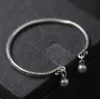 Modeschmuck S925 Sterling Silber Armbänder lassen offene einfache Armreifen für Frauen, klassische, heiße Mode, versandkostenfrei