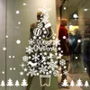 72 * 54cm Weihnachten Nichtkleber Elektrostatischer Aufkleber Fenster Klinke Aufkleber Aufkleber Weihnachten Winter Wunderland Dekorationen Ornamente1