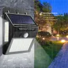 La luz del sensor de movimiento de iluminación solar al aire libre pared del jardín de la luz Buitenlamp Con yarda del jardín del LED exterior WalkAway sensor de la pared de las luces