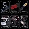 Sougayilang Fishing Rod Conjunto de barras de pesca de isca e trilhas de viagem kits portáteis de tackle para água salgada de água doce