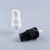 18 mm 18/410 weiße/schwarze Lotions-/Emulsions-/Serum-Presspumpe für 5 ml/10 ml/15 ml/20 ml/30 ml/50 ml/100 ml Glasflasche mit ätherischen Ölen