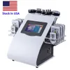 Lager in den USA Neues Modell 40k Ultraschall-Fettabsaugung Kavitation 8 Pads Laservakuum RF Hautpflege Salon Spa Slimming Maschine Schönheitsgeräte
