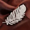 Wholesale- brooch designer brooches jewelry fashion zircon setting pins pearl brooches Titanium with silver plated for men and women NE999-5