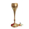 Ny stil metall vaser 50cm silver / guld bord bröllop centerpieces händelse väg ledande blomma rack för hem dekoration senyu0367