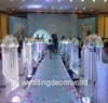 Crystal Flower Stands Acrylic Flower Chandelier Wedding Decoration Flower Vase Event Table Centerpiece Party Decor Road Lead deco41656599