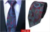 Cravatte da collo Nuovo design Cravatta da uomo Elegante uomo floreale Paisley Cravatte 145 * 8 * 3,8 cm Matrimonio classico da lavoro casual