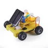 Solar Toy Car Children's educatieve wetenschapsexperimenten op kleine kunststoffen die met de hand maken