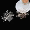Boho Western Wedding Fashion Headdress For Bride Handmade Wedding Crown Floral Pearl Hair Accessories Hair Ornaments6502185