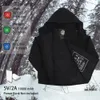 Drqiiwi Kobiety Zimowy płaszcz z kurtką ogrzewania USB Wodoodporna wiatrówka na zewnątrz na zimną pogodę ciepło