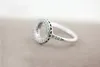 Sparkling Halo Ring Women Wedding Gift RING set Scatola originale per anelli Pandora in argento sterling 925 con diamanti CZ