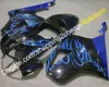 Zestaw wentylowania dla Honda VTR1000 SP1 SP2 RC51 2000-2006 RC 51 00-06 RVT 1000 R RVT1000R Blue Flame Motocykl Motocykl Set