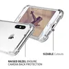 Capas de telefone transparentes para iPhone 14 13 12 11 mini Pro MAX XS XR 8 7 Plus Samsung S20 TPU 1,5 mm Capa protetora à prova de choque transparente