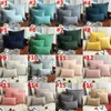 20 Color Suede Cushion Cover Soft Pillow Cases 45*45cm Fashion Velvet Pillow Case Home Room Decorative Car Sofa Pillowcase HHA1174