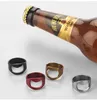 Otwieracz do butelki Moda Kształt Kreatywny Przenośny Palcowy Pierścień Otwieracz do butelek Kolorowy Ze Stali Nierdzewnej Piwo Bar Butel Uwagi Top 2020
