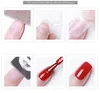 Box 500 Acrylic False Nail Tips Clear White Natural Color French Nail Full Cover Half Tips Ultra Flexibel storlek 10 Size Fake Artific1241261