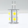 LED G4電球ランプ13LED 5050SMD 12VAC12VDC24VDC調光式カーボートタワーランプ