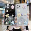 3D Flower Soft Tpu Phone Protection Cases for Iphone 11 Pro max Shock proof Light Weight