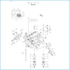 4177883 4255652 parti di gomma anteriori e posteriori del supporto motore dell'ammortizzatore misura 4BD1 EX100 EX100M EX100-2 EX100-3 EX120 EX120-2 EX120-3