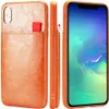 PU Skórzany etui na telefon dla iPhone 11 XS Max XR 8 Plus Wallft Case Anti-Slip Card Card Slots Cover OPT OPP