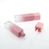 10ml 핑크 그라데이션 립글로스 튜브, 빈 립밤 병, 립스틱 화장품 포장 용기 빠른 배송 F3252