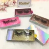 Жестокость Free норковые Ресницы 25мм 5D Эффект 100% Handmade Ресницы Come With New Ящика Lash Box FDshine