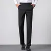 2019 moda negócios formal calças de terno masculino feito sob encomenda traje homme calças de ajuste fino pantalones de vestir hombre287l