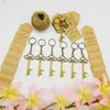 Keychain bottle openers key wed decoration guests gift party supplies souvenir retro with novelty metal pendant vintage