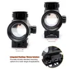 Tactical Holographic 1x40 Sight Scope Red Green Dot/Cross View Riflescope Hunting with 11&20 mm Rail Mount