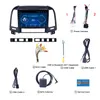 9 inch Android 10 Car Video DVD GPS-speler voor Hyundai Santa Fe 2005-2012 Radio-navigatie BT WiFi