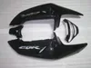 7Gifts Fairings para Honda CBR900RR CBR919 1998 1999 Glossy Black Fairing Kit CBR919RR 98 99 VB22