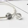 Family Tree Round Charm Bead Fashion Women Jewelry Stunning Design European Style Fit For DIY Bracelet PANZA004-50