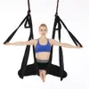 HAMMOCKS 15 Färgstyrka Dekompression Yoga Hammock Inversion Trapeze Antigravity Aerial Traction Yoga Hamak Gym Strap Swing Set