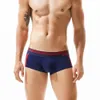 Herrunderkläder Stretchiga trunks Bomullsunderkläder Herrpaket påse Underkläder No Ride-up Boxershorts Hot Sälj Bra kvalitet