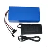 Free customs fee 36V 17.4AH lithium battery 36V 17AH bicycle battery with PVC Case use NCR18650PF 2900mah cell 30A BMS