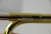 Jupiter JTR 600M Högkvalitativ BB Trumpet Brass Tube Gold Lacquer Musical Instrument med Case Mouthpiece TROMPETA Fri frakt