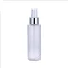 wholesale hot 100ml PET frosted Plastic Empty Spray Bottle Travel Makeup Perfume Atomizer Container Fast Shipping