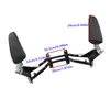 Other Motorcycle Accessories Set Arm Rest For K1600GTL 2010-2021 Rear Passenger Frame Armrest 2011 2012 2013 2014 2021 20211284a