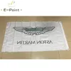 Aston Martin Racing Flag 3 * 5ft (90cm * 150cm) Polyester flagga banner dekoration flygande hem trädgård flagga festliga gåvor