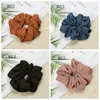 Scrunchies Headwear Large intestine Hair Ties Ropes Elastic Stripe Hairbands Girls Ponytail Holder Trendy Hair Accessories 71 Designs DW2114