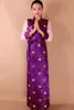 Costume de danse tibétaine vêtements traditionnels chinois robe longue qipao style tibétain robe cheongsam vêtements de scène de minorité ethnique