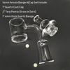In stock Quartz Banger Kit With Quartz Carb Cap And Ruby Terp Pearl 4mm Thick 10mm 14mm 18mm Male Female2681204