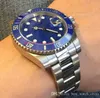 2019 montre de haute qualité hommes SUB BLUE 116610R 40MM hommes montre céramique lunette montre hommes