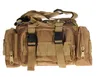Sac de sport tactique Sacs de sport 600D Sac de la taille militaire d'Oxford imperméable Sac à poche extérieure molle sac à dos durable de randonnée