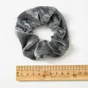 Women Elegant Velvet Solid Elastic HairBands Ponytail Holder Scrunchies Tie Hair Rubber Band5577140