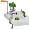 BEIJAMEI Whole Manual Wheatgrass juicer Stainless Steel fruit vegetable citrus juice extrator wheat grass slow juicer260G