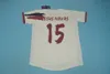4 # Dani Alves 6 # Adriano 16 # Puerta 12 # Kanoute 06 ~ 07 Version Sevilla Rugby Version hommes Jersey Jersey White Retro Jersey
