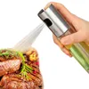 Olie Spray Fles Pump Glas Olive Sproeier Koken Roestvrijstalen Olie Pot Lekvrije Druppels Olie Dispenser BBQ Keuken Tool
